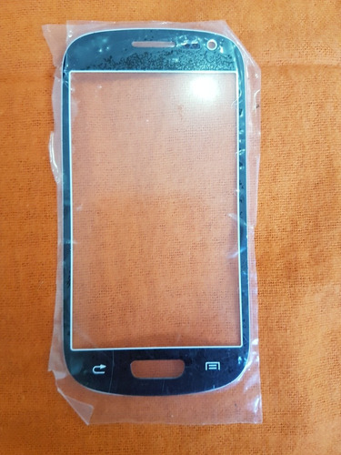 Vidrio Glass Samsung S3 8190 Mini Blanco