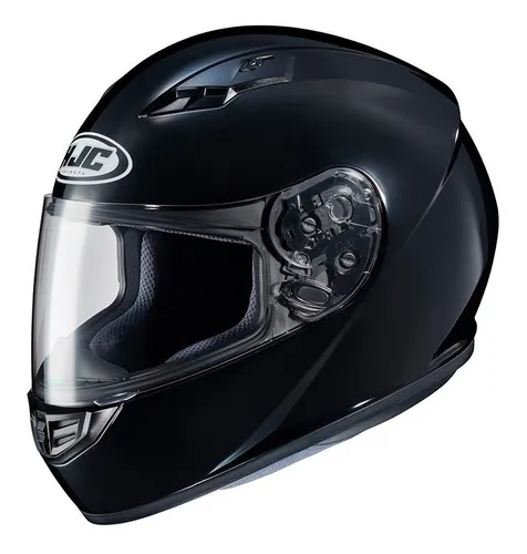 Casco de moto Hjc Cs 15 Solid Black 54 para mujer