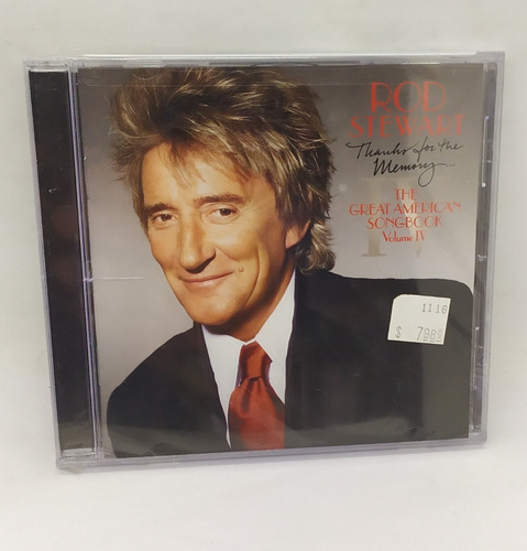 Cd Rod Stewart Great American Songbook Iv Eeuu Original  