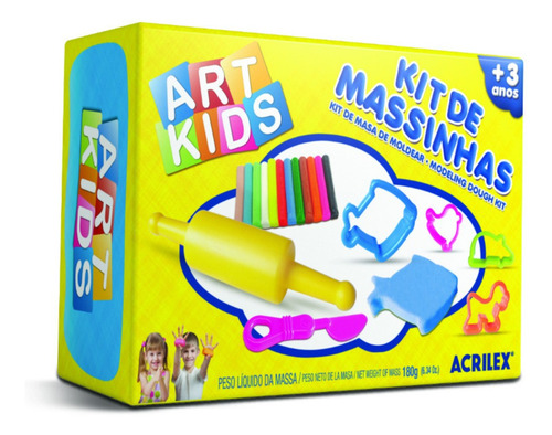 Kit 2 De Masas Acrilex