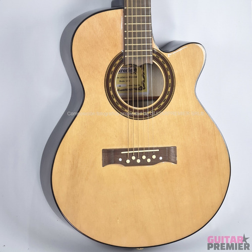 Guitarra Acustica Con Corte Gracia 300 Modelo Apx Cdas Metal