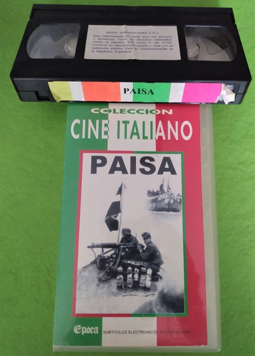 Paisa (rossellini) - Videocasete (Usado)