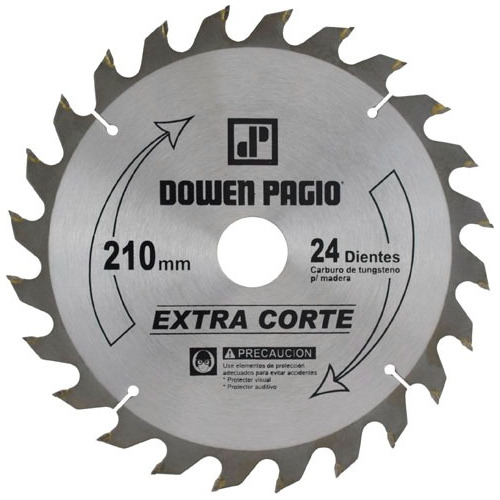 Disco Sierra Circular 210x3,2x30mm 24 Dientes Dowen Pagio