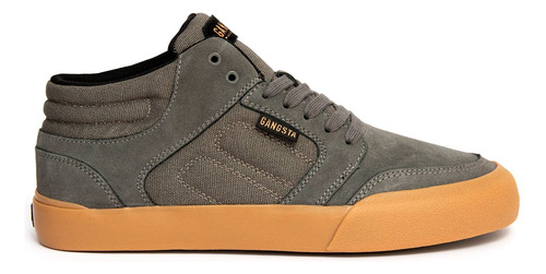 Zapatilla Gangsta Wallride Mid  Hombre Gris