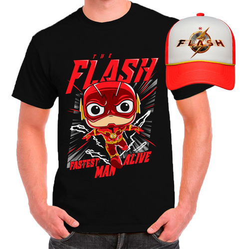 Flash Playera + Gorra