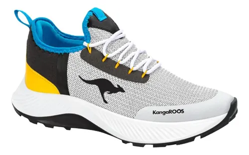 Tenis Deportivo Running Kangaroos Aint Blanco Para Hombre