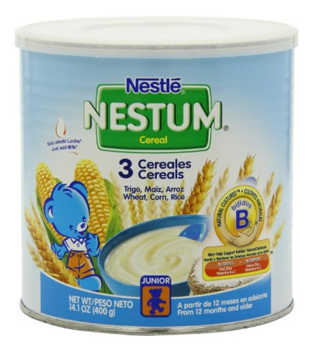 Nestle Nestum 3 Cereales 141ounce Paquete De 6