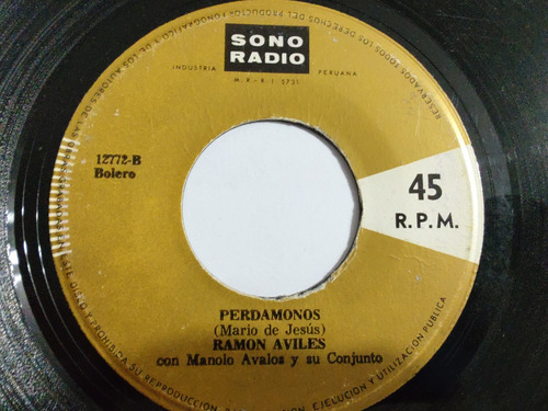 Vinilo Single De Ramón Avilés Perdamos (n86