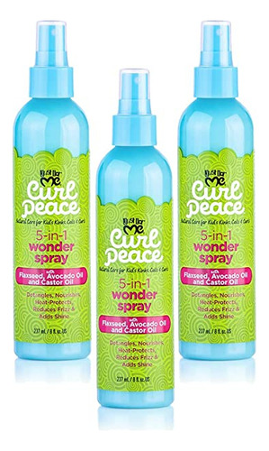 Just For Me Curl Peace 5 En 1 Wonder Spray (3 Unidades) &nd.