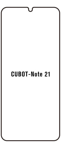 Protector De Pantalla Hidrogel Compatible Con Cubot Note 21