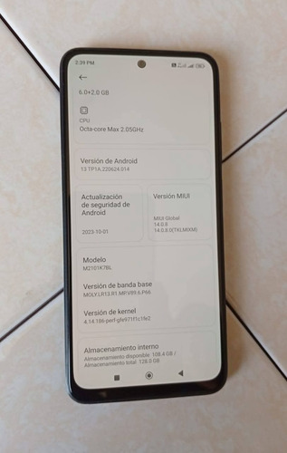 Redmi Note 10s Dual Sim Negro (Usado)