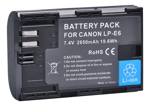 Bateria Para Canon Eos 5d 6d 7d 60d Etc Lp-e6 Ph Ventas