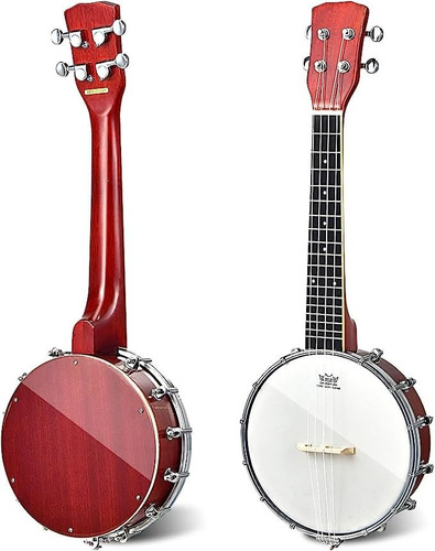 Medimall Ukelele Banjo De 24 Pulgadas, 4 Cuerdas Para Princi