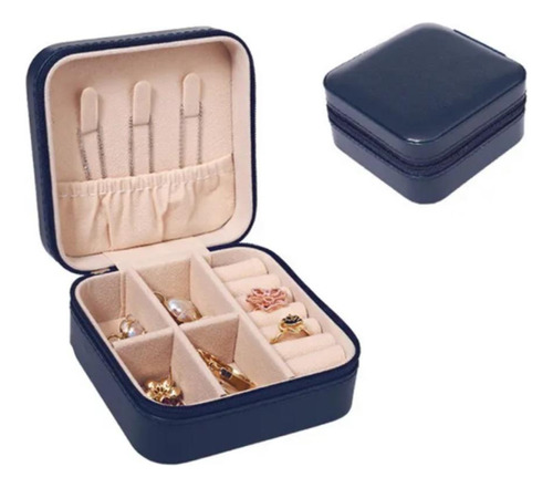 Caja De Joyas Portátil Organizador De Joyas Para Viaje 