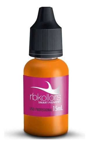 Pigmento Rb Kollors 15 Ml Para Micropigmentação - Cores Cor Honey