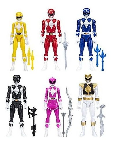 Power Rangers Mighty Morphin Multipack 12 Pulgadas De Mhgw F