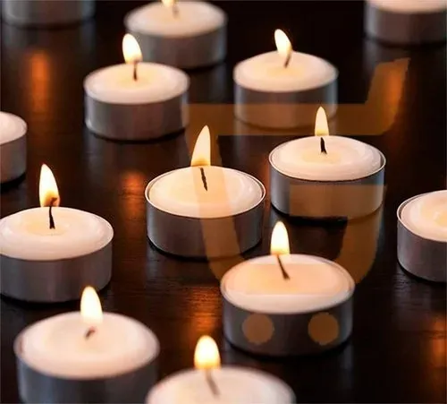 Velas Pequeñas Para Pebetero X32 Larga Duracion Sin Aroma