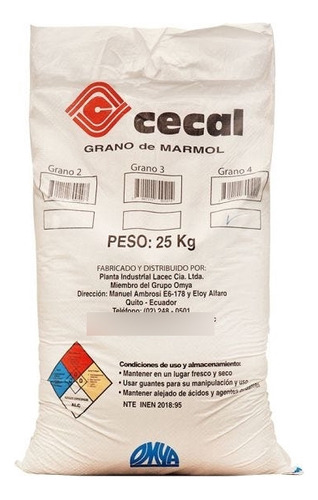 Grano De Cuarzo # 4 25kg Cecal