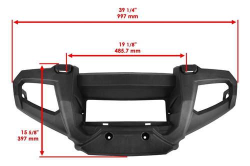 Caltric 2633271-070 2633520-070 5435357-070 Front Bumper Cch