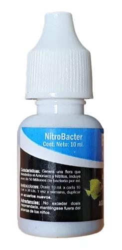 Bacteria Para Acuario Ciclado + Biodigestor Agua Dulce 250ml