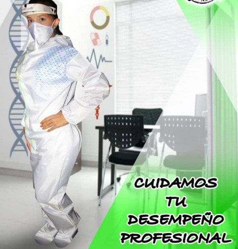 Imagen 2 de 4 de Trajes O Braga Covid-19 Bioseguridad Antiviral Nivel 3