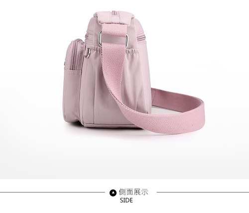 Bolso De Hombro De Lona Para Mujer