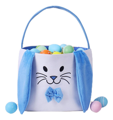 Fanunny Cestas De Conejo De Pascua Para Ninos, Bolsas Vacias