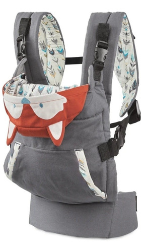 Mochila Portabebés Riffi Osito Ergonómica Con Capucha