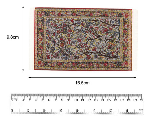 Nuevo Rug De 4 Muñecas Rug/dollhouse,