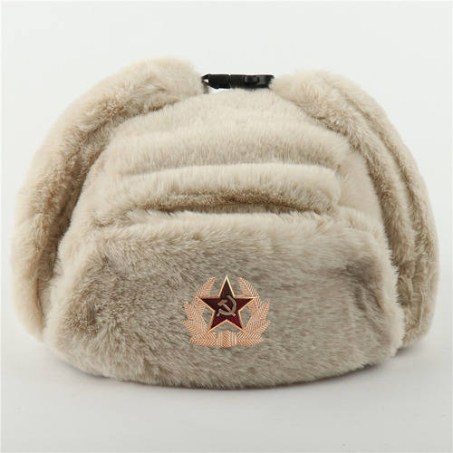 Gorra Rusa Shapka Ushanka (negra, Medic 60) A