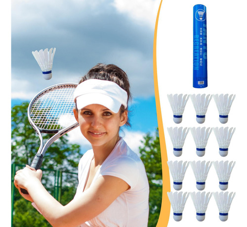 Petecas De Badminton Bolas De Badminton Para Iniciantes 12x