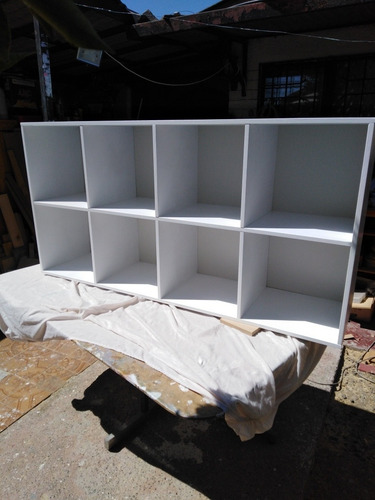 Imagen 1 de 2 de Organizador De Madera Infantil. 147.5 X 74.5x35 Decuadritos