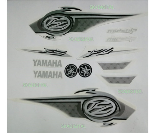 Kit Completo De Calcomanías Yamaha Fz 2014