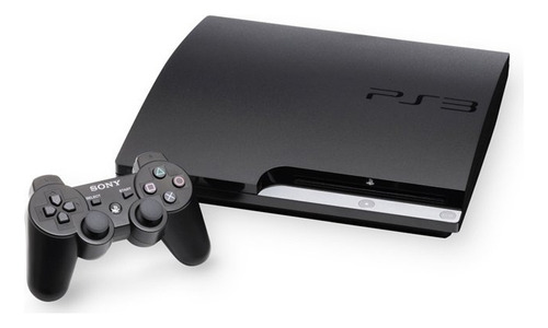 Playstation 3 Slim/super Slim 500gb Hen + Dos Joysticks Negro (Reacondicionado)