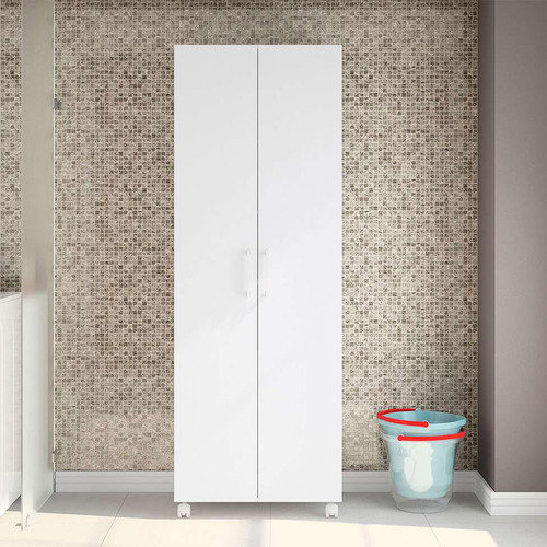 Armário Multiuso Clean 2 Pt Branco