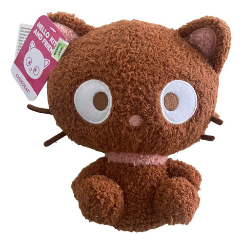 Peluches Hello Kitty And Friends 20cm - Hkt0088 Caffaro Color Chococat