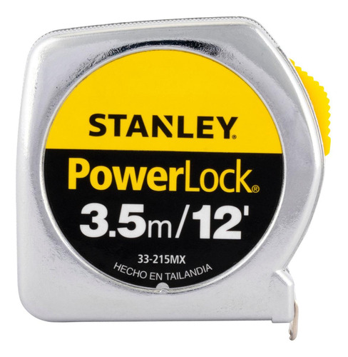 Flexómetro Stanley 3.5m Caja Resistente
