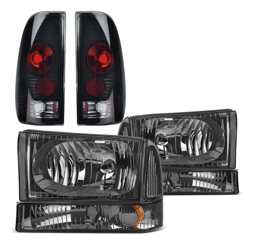 Dwvo Conjunto Luz Principal Trasera Para Ford F-250 F-350