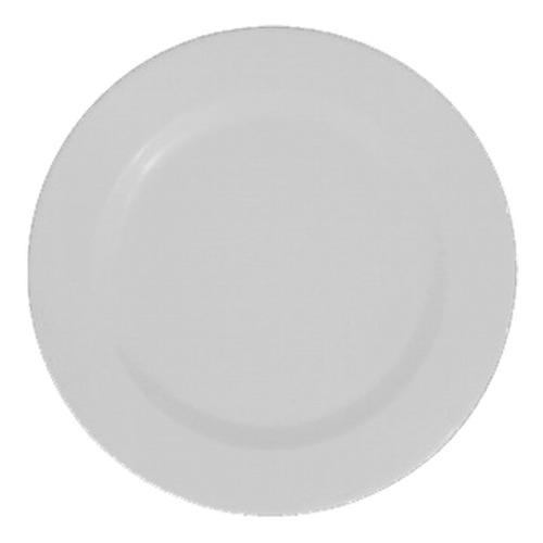 Plato De Melamina Para Postre Blanco 20 Cm Gastronomico