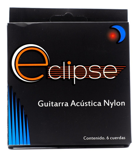 Cuerdas Para Guitarra Acustica Nylon Eclipse