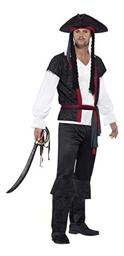 Disfraz De Capitán Pirata Smiffy's Para Hombres