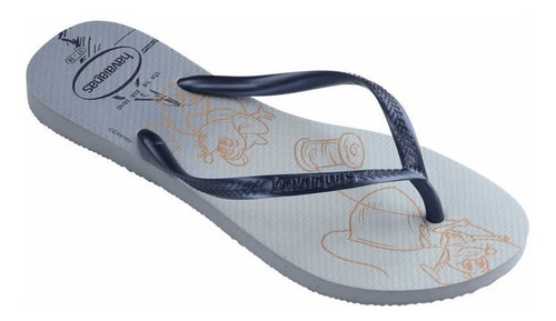 Chinelo Havaianas Slim Princesas Disney Feminina