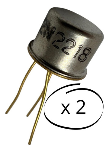  2n2218 Nte123 Transistor Motorola Silicio Can3