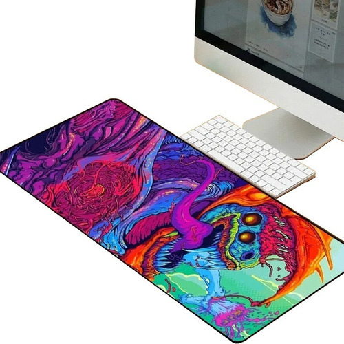 Hiper Bestia, Mouse Pad De Escritorio Para Pc