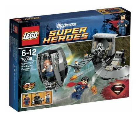 Lego Super Heroes 76009, Superman Black Zero Escape 