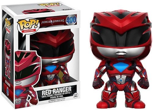 Figura De Juguete Funko Pop Movies: Power Rangers Red Ranger