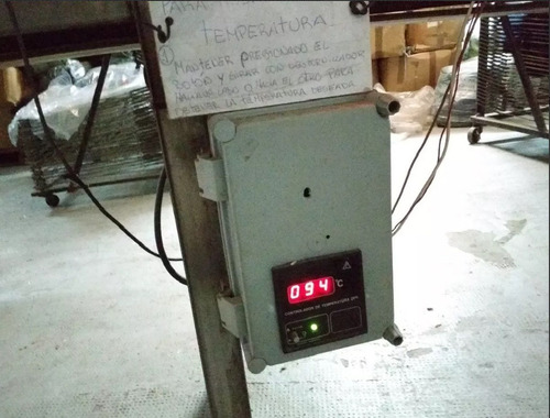 Horno Continuo Trifásico Con Cinta Transportadora