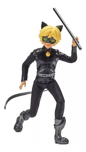 Muñeco Miraculous Pelicula The Movie Cat Noir 27cm Original