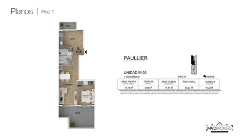 Imagen 8 de 13 de Apartamento - Tres Cruces