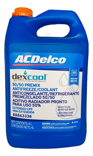 Refrigerante Acdelco Importado 50/50 Original 